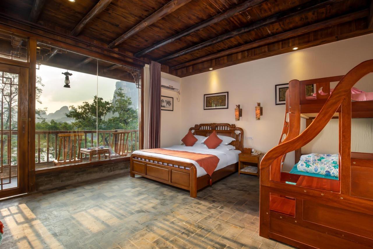 Yangshuo River Lodge Hotel-Free Pick Up From Yangshuo Area Over Three Nights Экстерьер фото