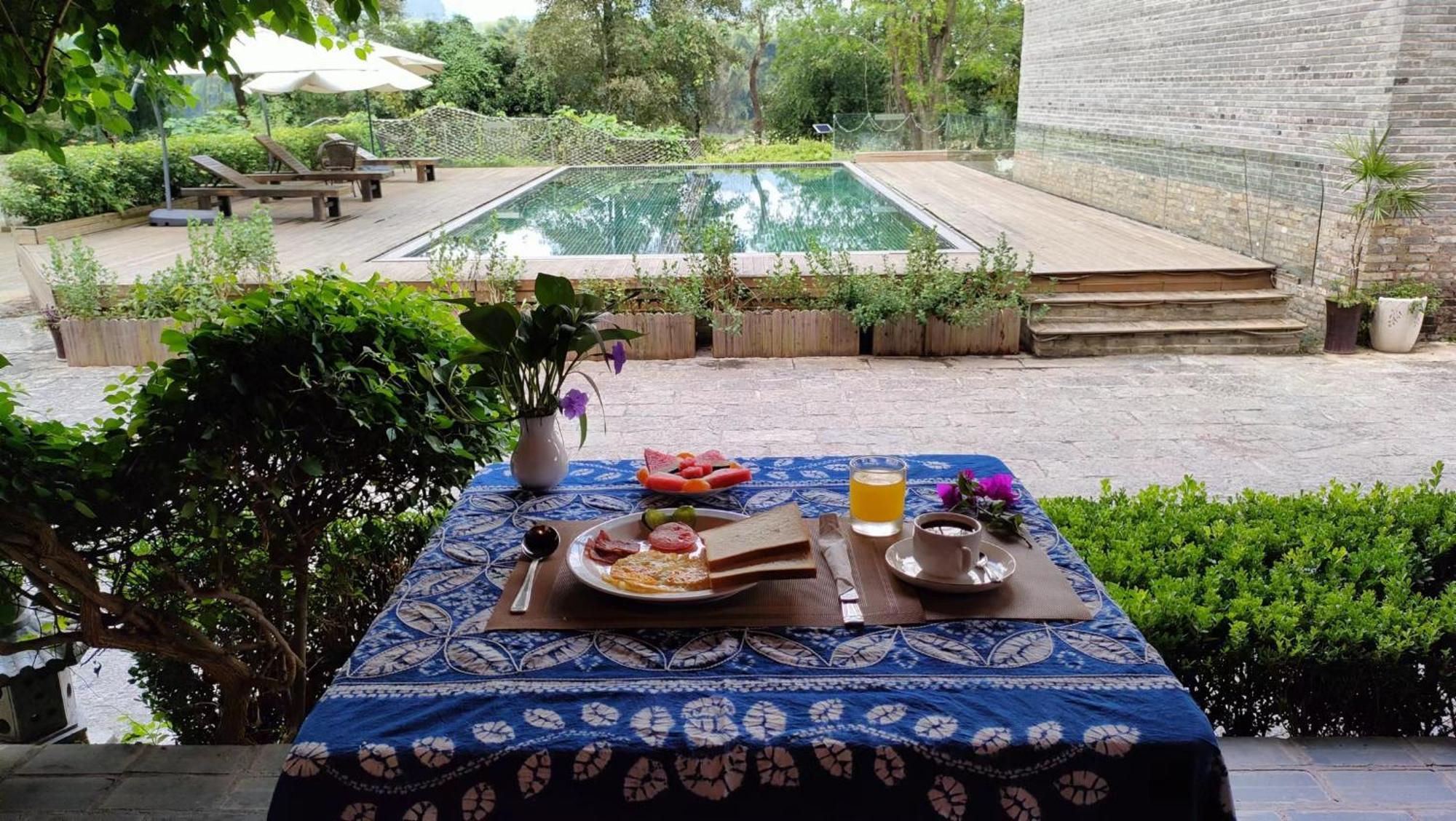 Yangshuo River Lodge Hotel-Free Pick Up From Yangshuo Area Over Three Nights Экстерьер фото