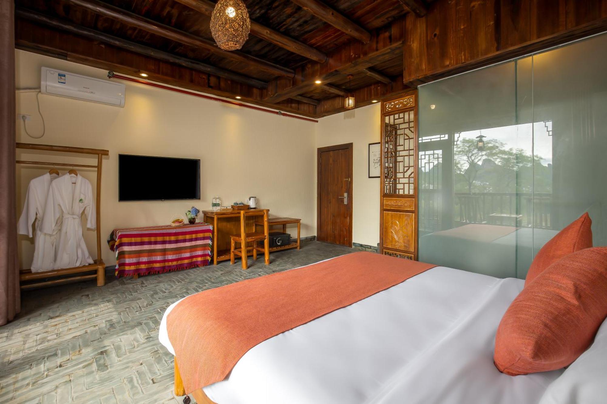 Yangshuo River Lodge Hotel-Free Pick Up From Yangshuo Area Over Three Nights Экстерьер фото