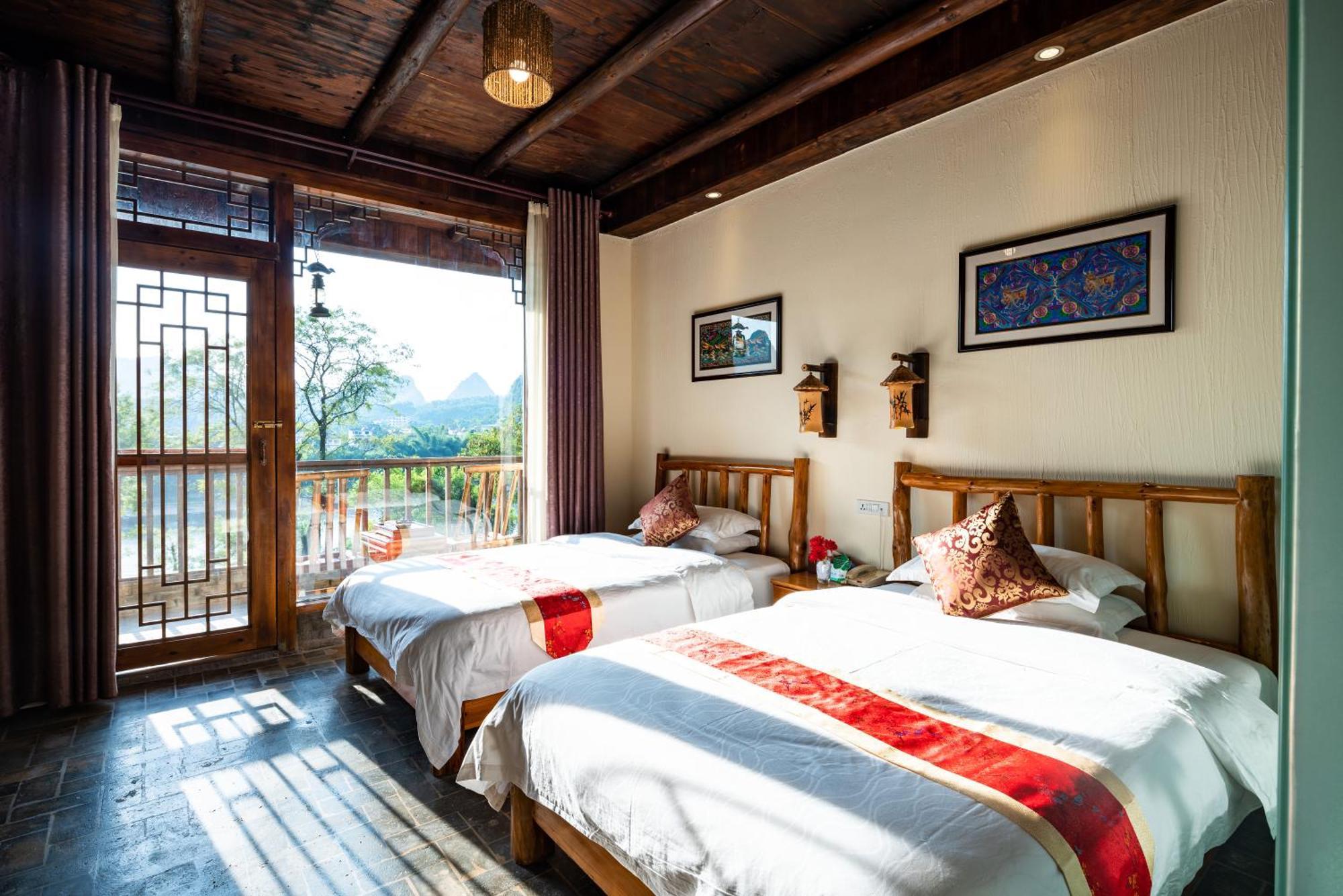 Yangshuo River Lodge Hotel-Free Pick Up From Yangshuo Area Over Three Nights Экстерьер фото