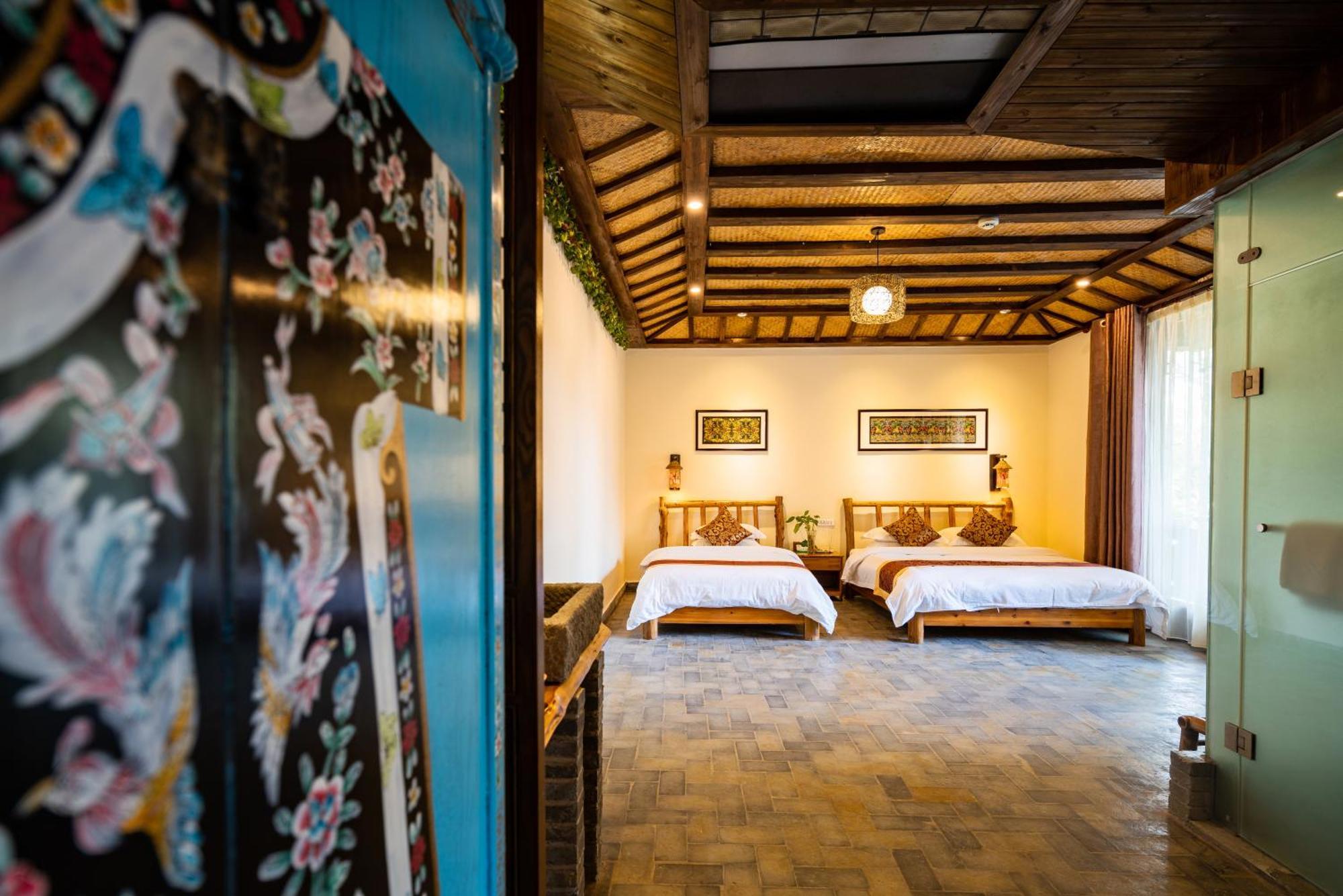 Yangshuo River Lodge Hotel-Free Pick Up From Yangshuo Area Over Three Nights Экстерьер фото
